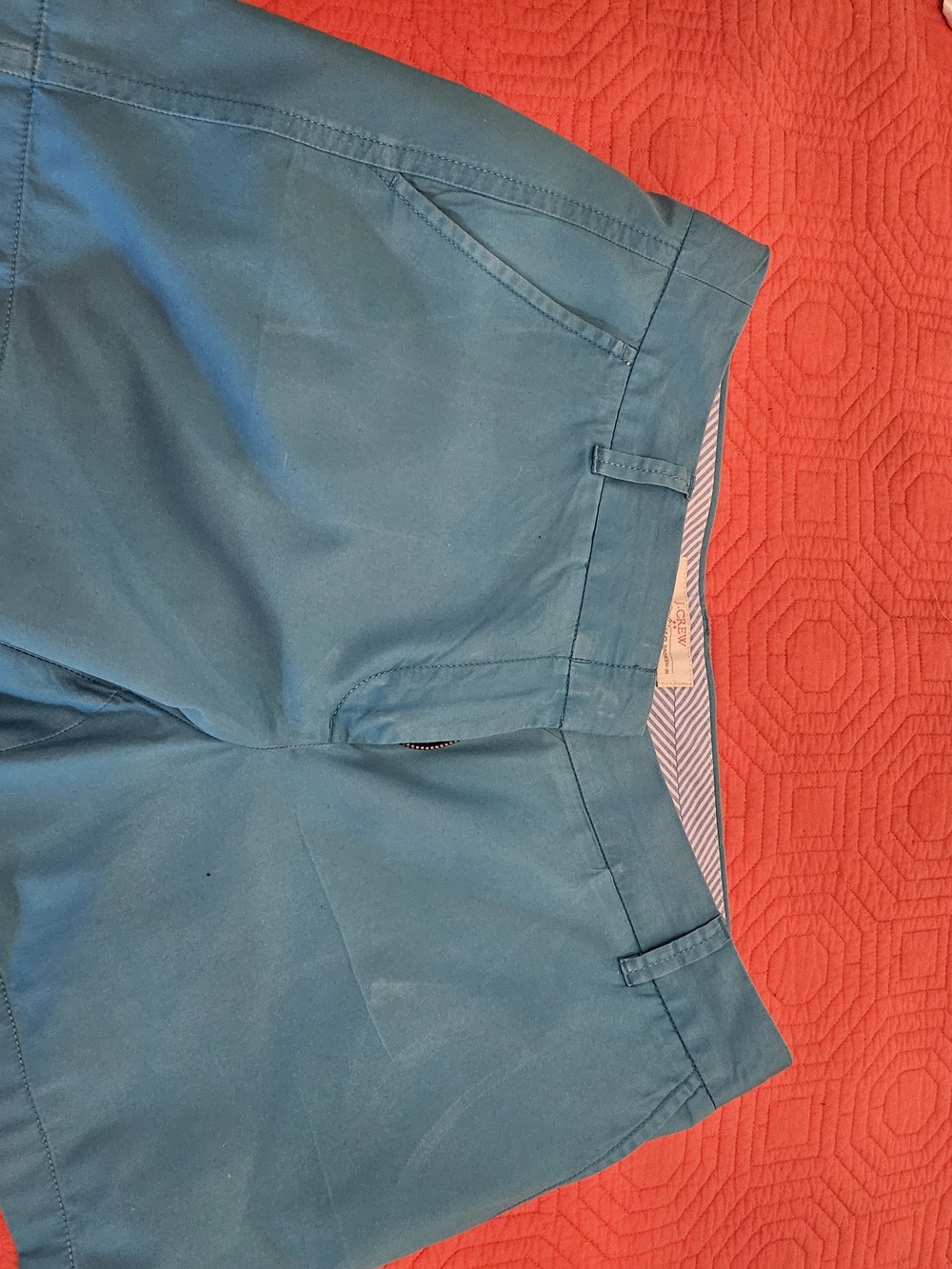 J. Crew Teal Women’s Bermuda Shorts